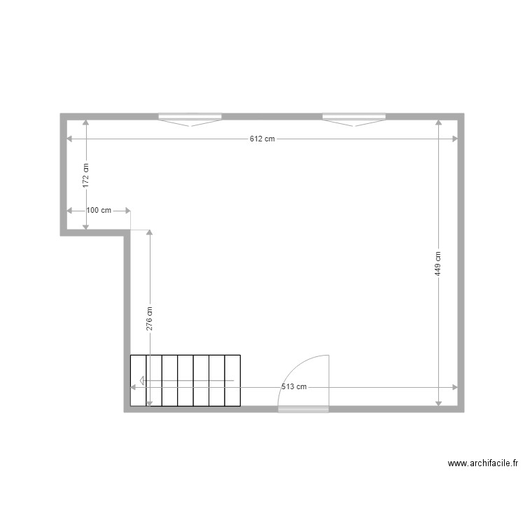 GONDRAS  T3 niveau 2. Plan de 0 pièce et 0 m2