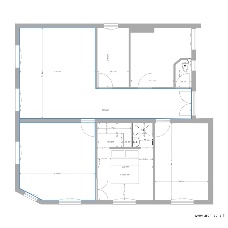 fabre projet 3. Plan de 0 pièce et 0 m2