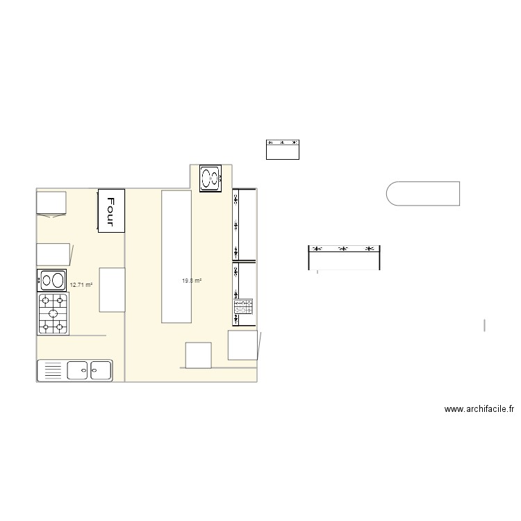 patisserie snack2. Plan de 0 pièce et 0 m2