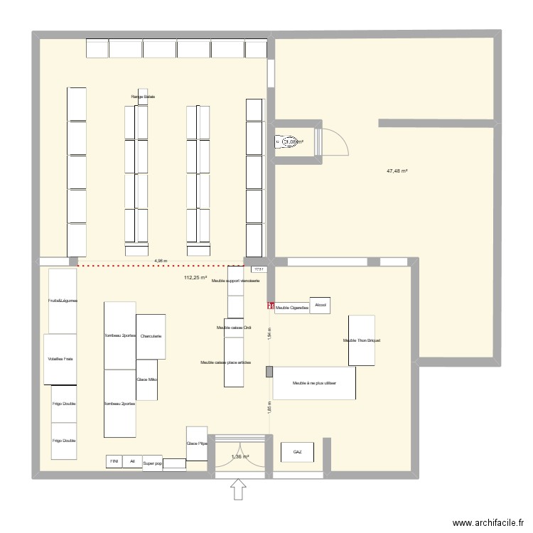 Velli Market initiale. Plan de 0 pièce et 0 m2