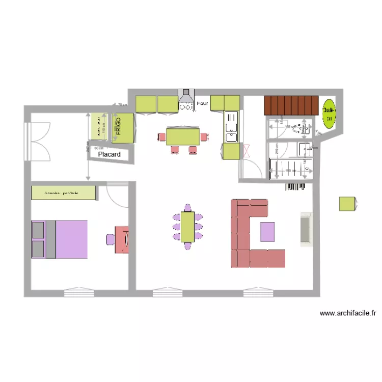 ERIC 23 MOLL SALON OUVERT 5. Plan de 