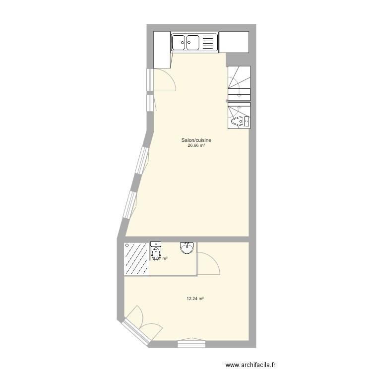 REF 210 modiifé. Plan de 0 pièce et 0 m2