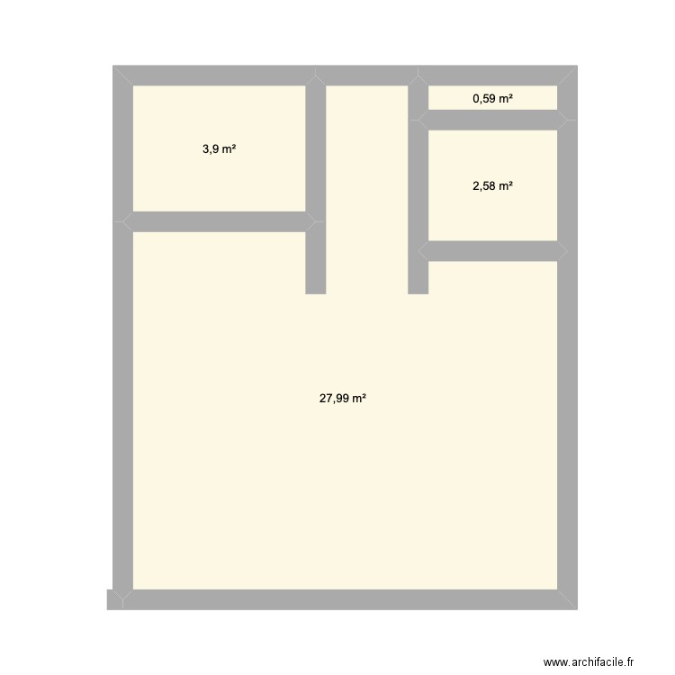 mascot. Plan de 0 pièce et 0 m2
