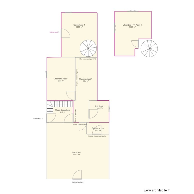 LT PLAY APPARTEMENT 1. Plan de 0 pièce et 0 m2