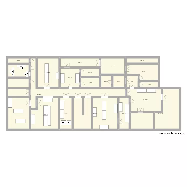labo rungis. Plan de 