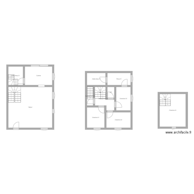 350601331. Plan de 12 pièces et 103 m2