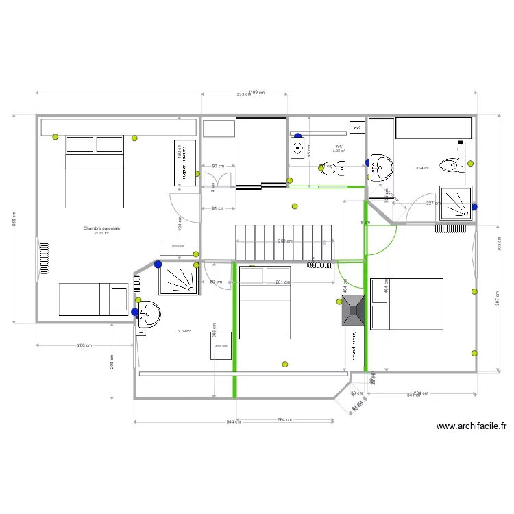 Theys 1er 3 hotes. Plan de 