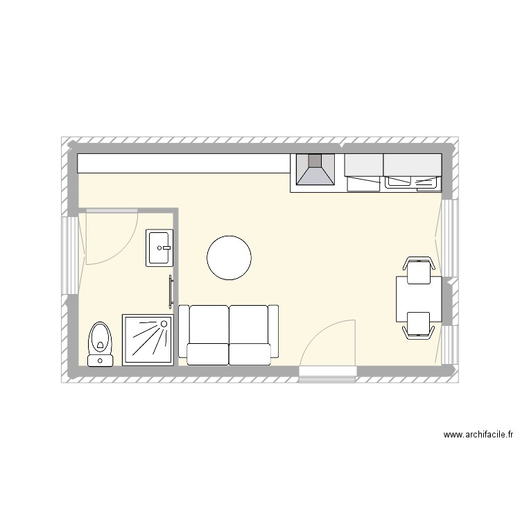 STUDIO PLAN AMENAGEMENT 2. Plan de 0 pièce et 0 m2