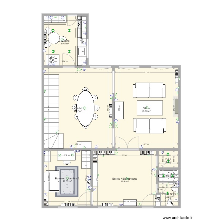 SP 1er étage PLAN ÉLECTRIQUE. Plan de 0 pièce et 0 m2