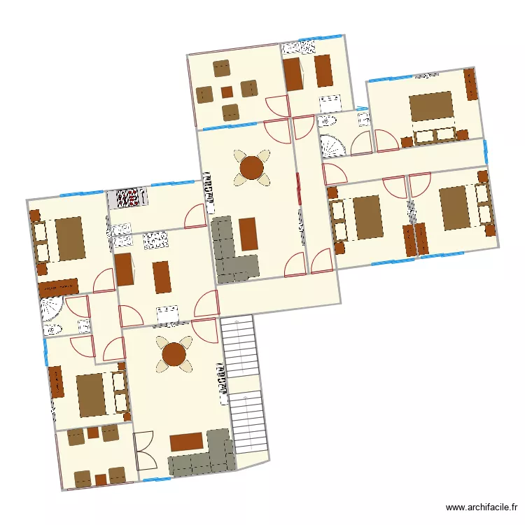 etage1frame. Plan de 