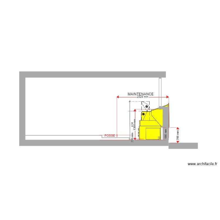 COUPE PROJET ST NICOLAS S87. Plan de 0 pièce et 0 m2