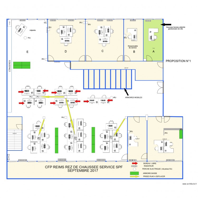 SPFE REIMS. Plan de 0 pièce et 0 m2