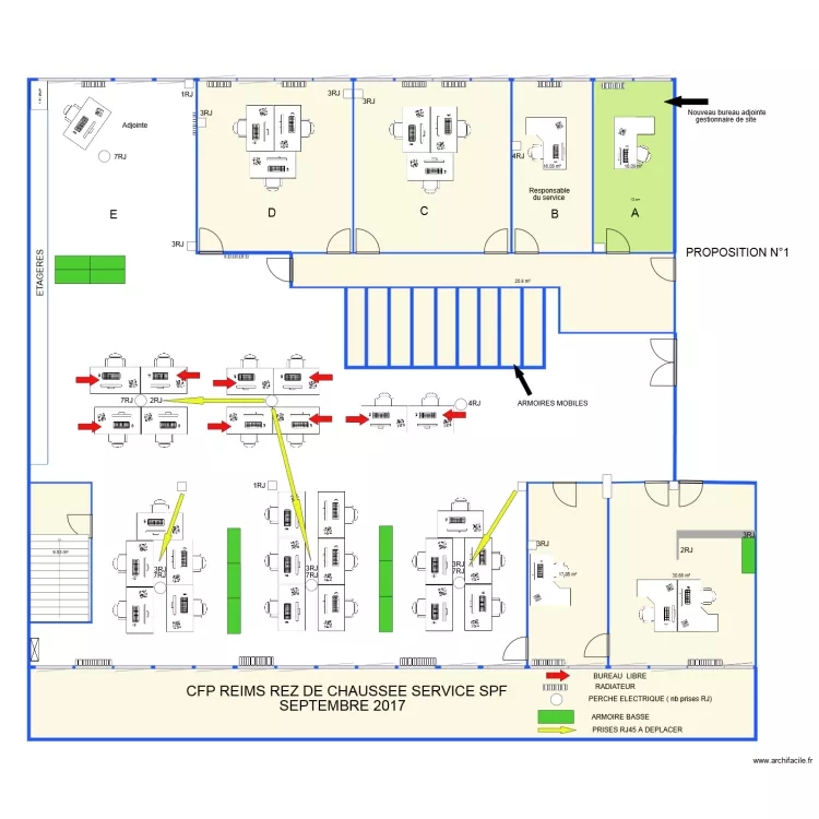 SPFE REIMS. Plan de 