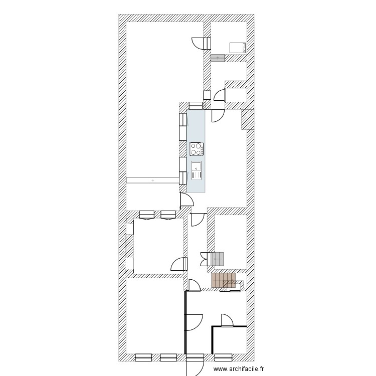 tfe. Plan de 0 pièce et 0 m2