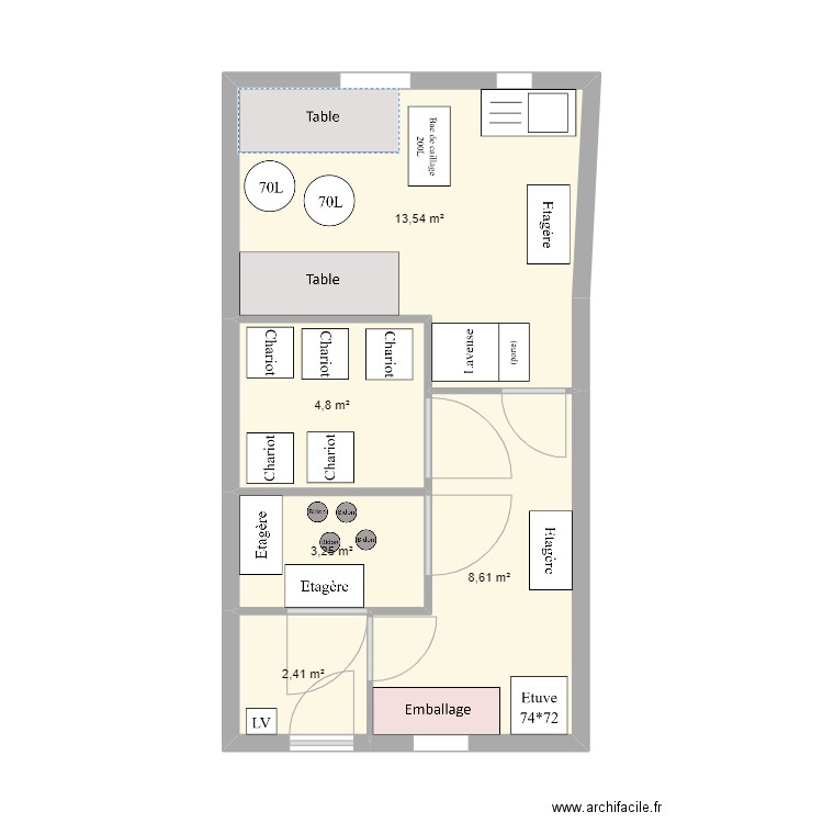 Briançon_V3. Plan de 0 pièce et 0 m2