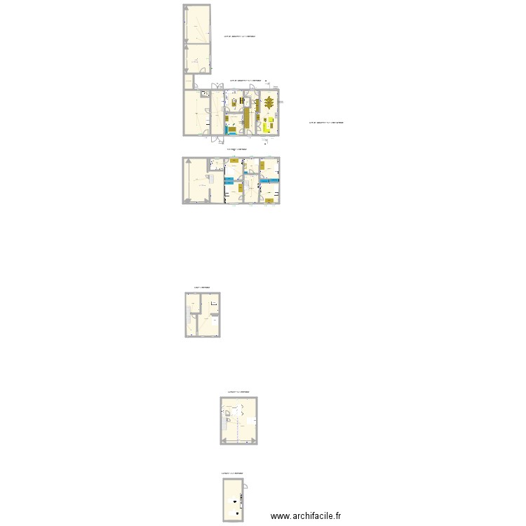 Plan Etat futur 1 electricite assistant. Plan de 0 pièce et 0 m2