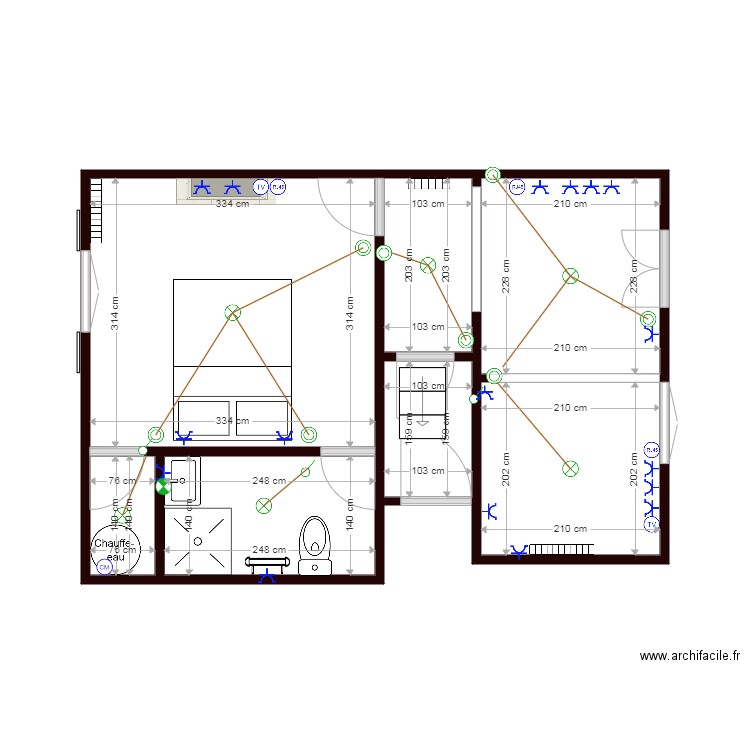 15 BBB rez de chaussée. Plan de 0 pièce et 0 m2