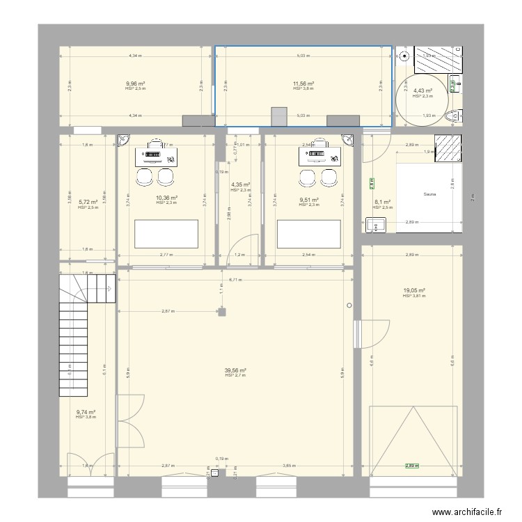 RDC 02 V01. Plan de 0 pièce et 0 m2