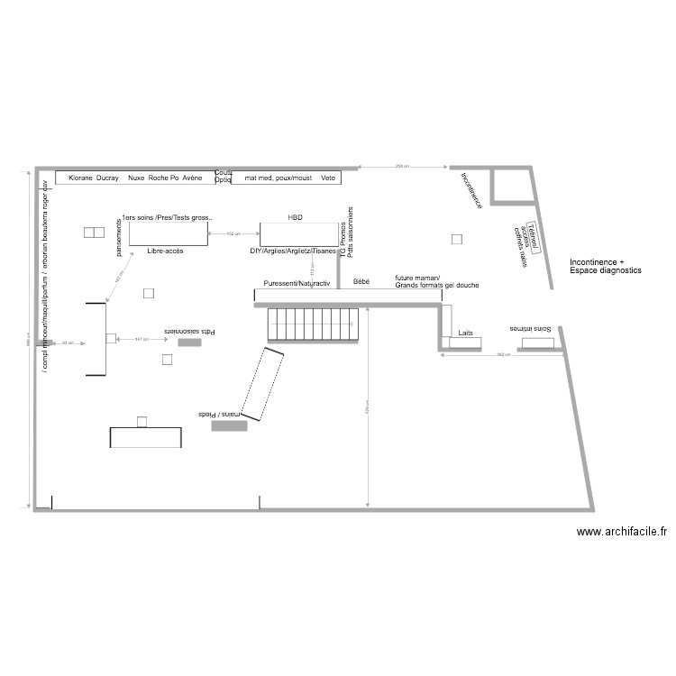Pharmacie Claudin version 5. Plan de 0 pièce et 0 m2