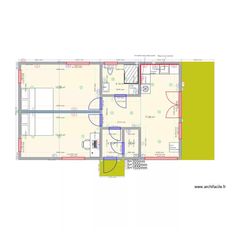 Ольга Бахтеево эл. Plan de 