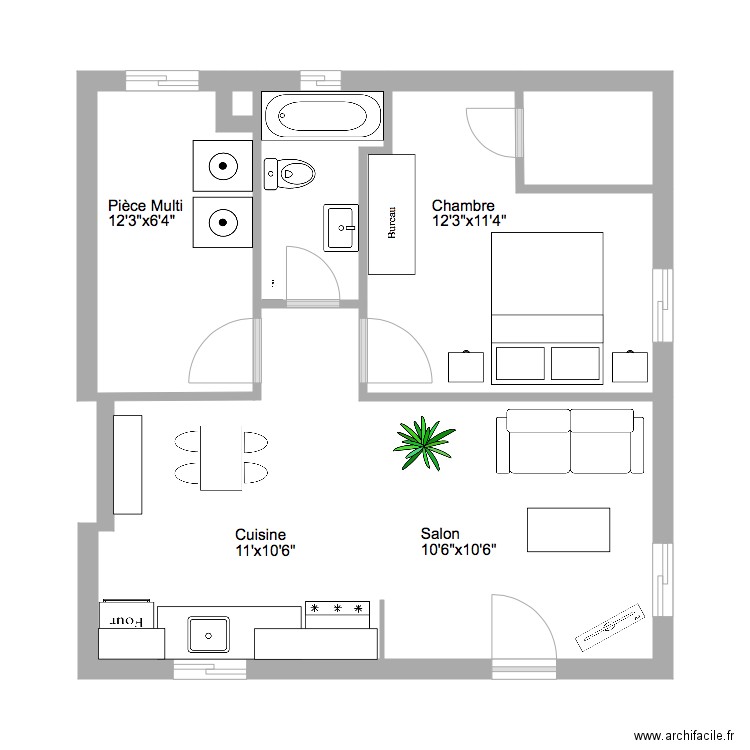 676SM. Plan de 0 pièce et 0 m2