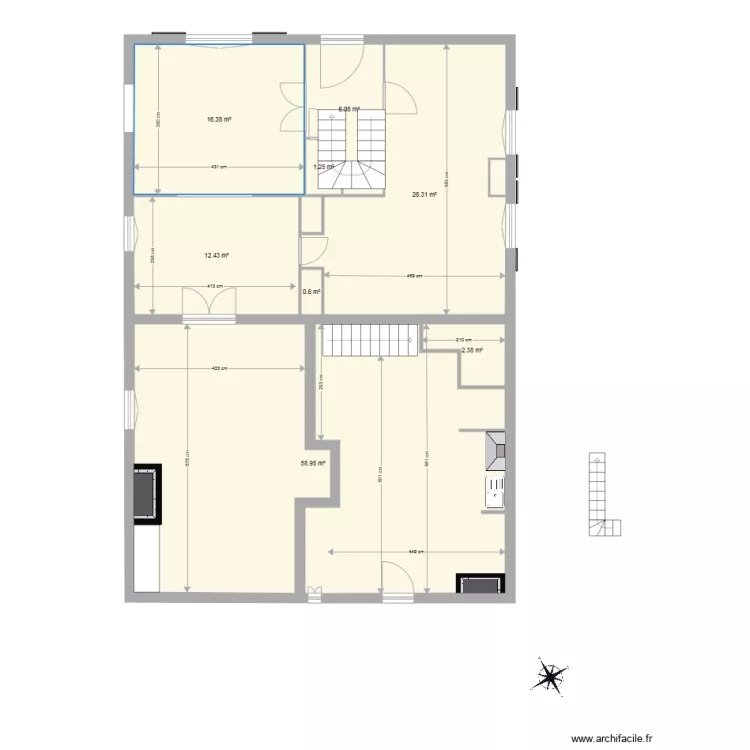 villa lea lavagne. Plan de 