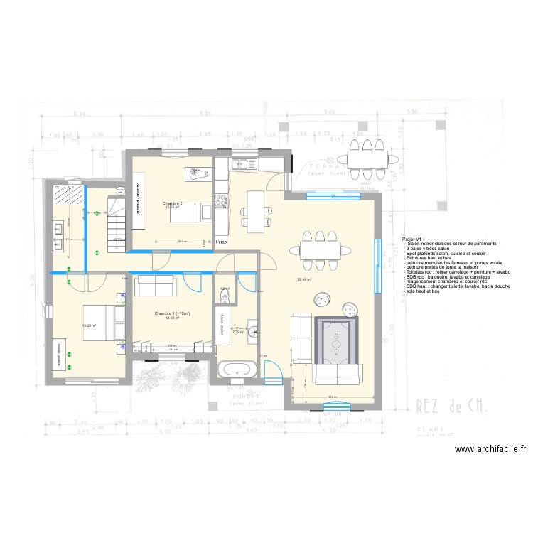 Maison Venelles v92. Plan de 0 pièce et 0 m2