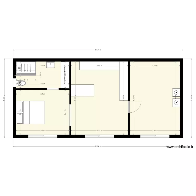 CHANTIER GONZALEZ F2. Plan de CHANTIER GONZALEZ F2. Plan de