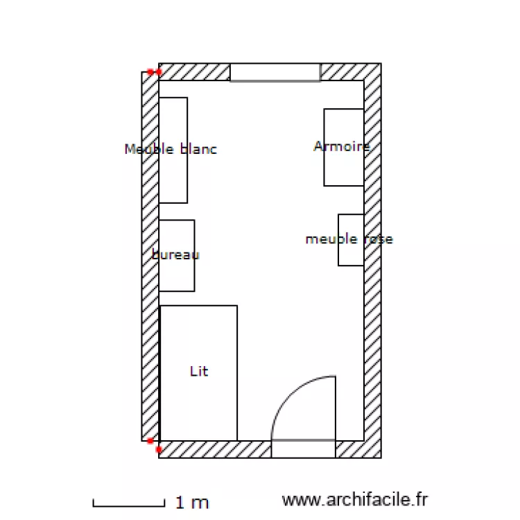Chambre 2. Plan de Chambre 2. Plan de
