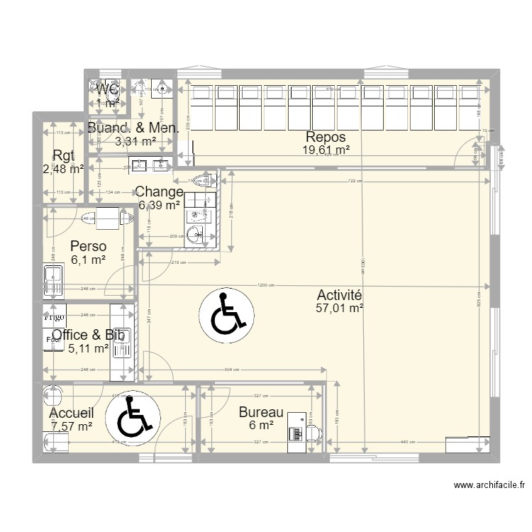 SANARY Projet URBA Meublé SS ext V ArL 310522. Plan de 0 pièce et 0 m2