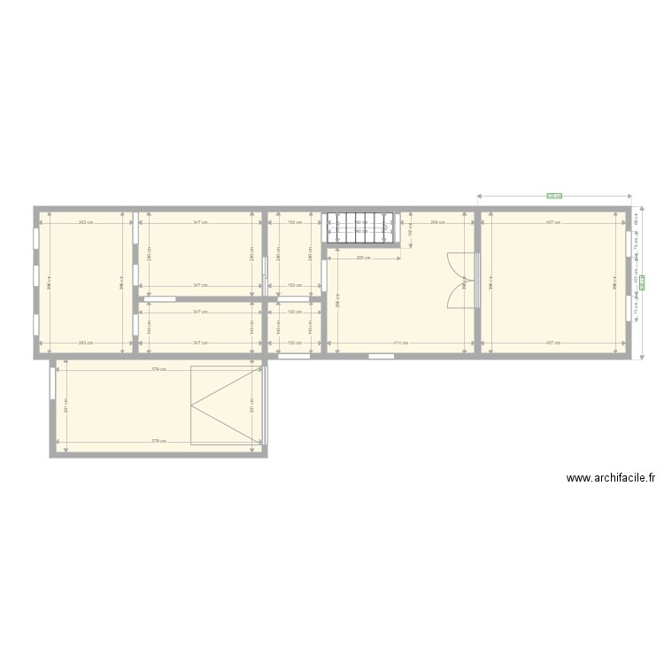 Plan Maison Aumetz RDC version 2. Plan de 0 pièce et 0 m2