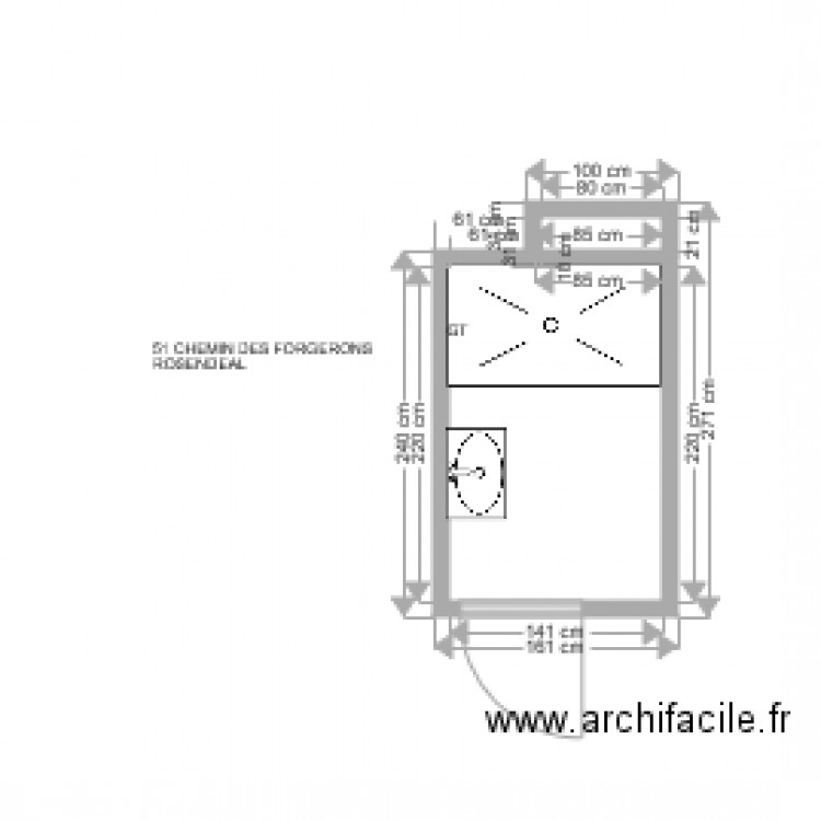 51 CHEMIN DES FORGERONS ROSENDEAL. Plan de 0 pièce et 0 m2