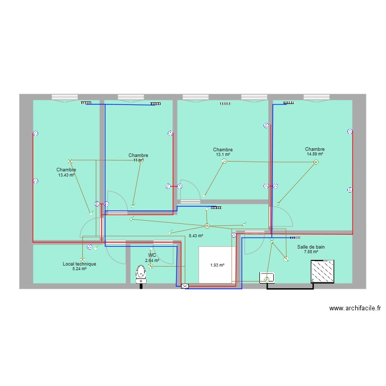 Log 02. Plan de 0 pièce et 0 m2