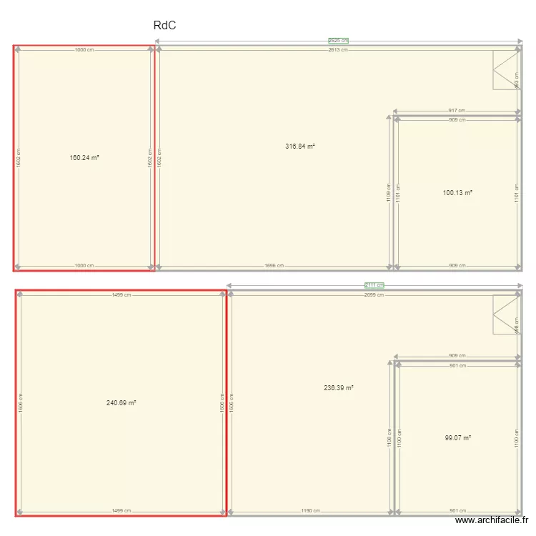 Projet CG2I3. Plan de 