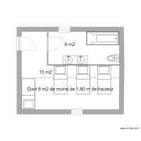 Plan maison montoison extension 1er étage