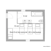 Plan maison montoison extension 1er &eacute;tage