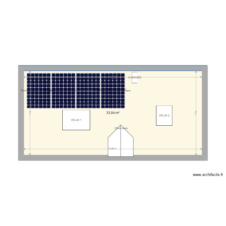 POMPEE Mickael  2. Plan de 1 pièce et 34 m2