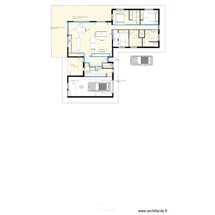 MAISON 27 AVRIL. Plan de 