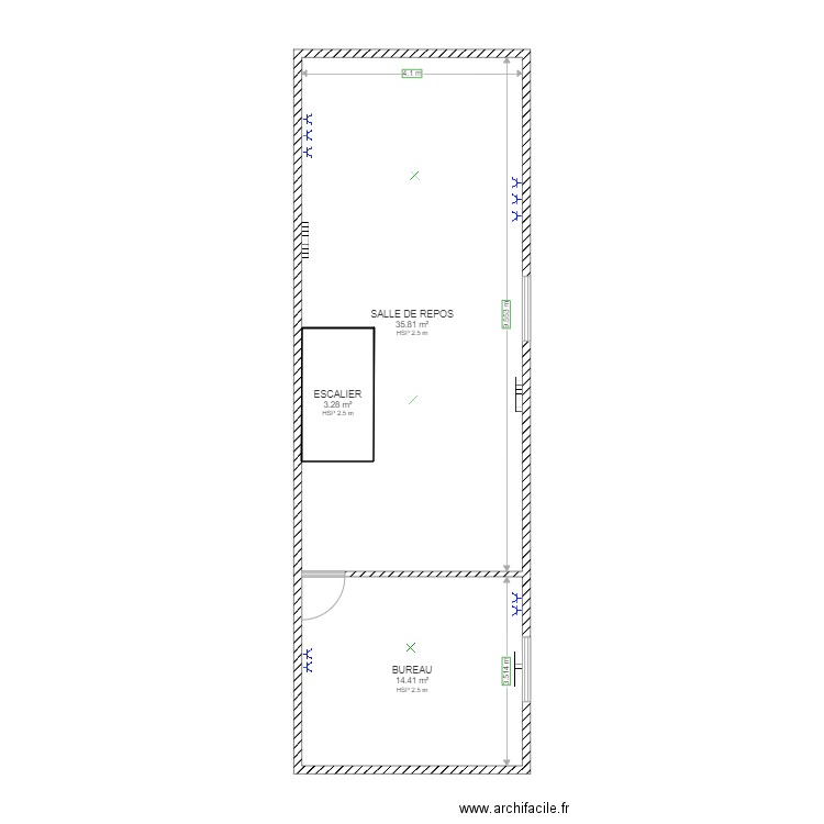 PLAN R1. Plan de 0 pièce et 0 m2