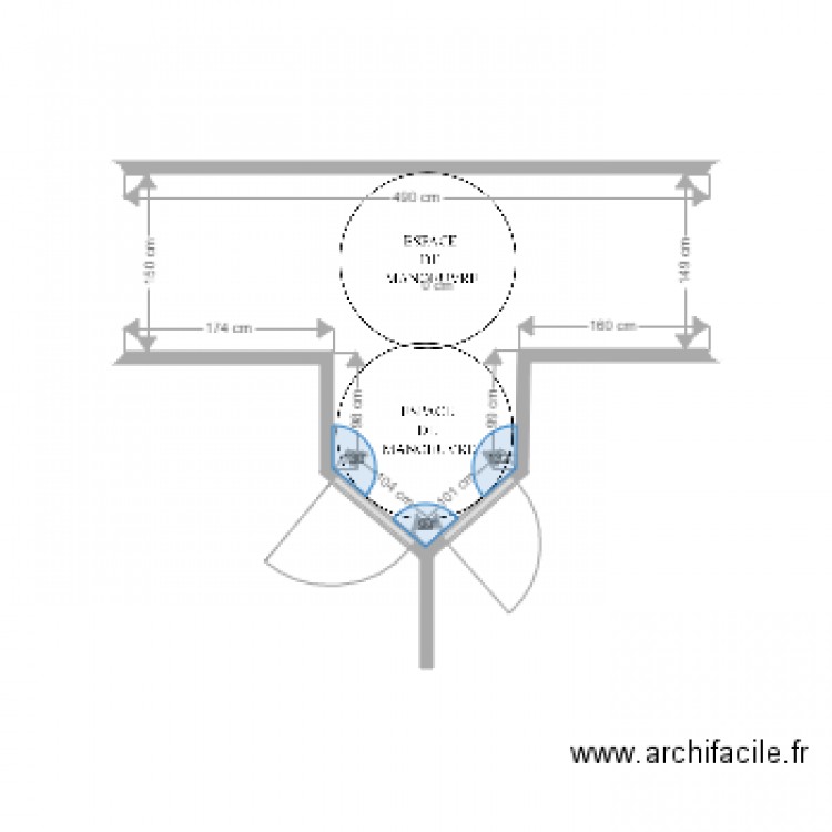 HOTEL NOCTUEL SAS CH 7 CH9 PROJET. Plan de 0 pièce et 0 m2