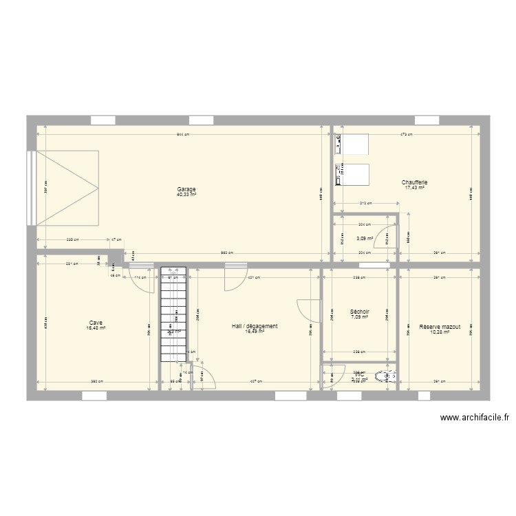 Maison Nuss sous sol. Plan de 0 pièce et 0 m2