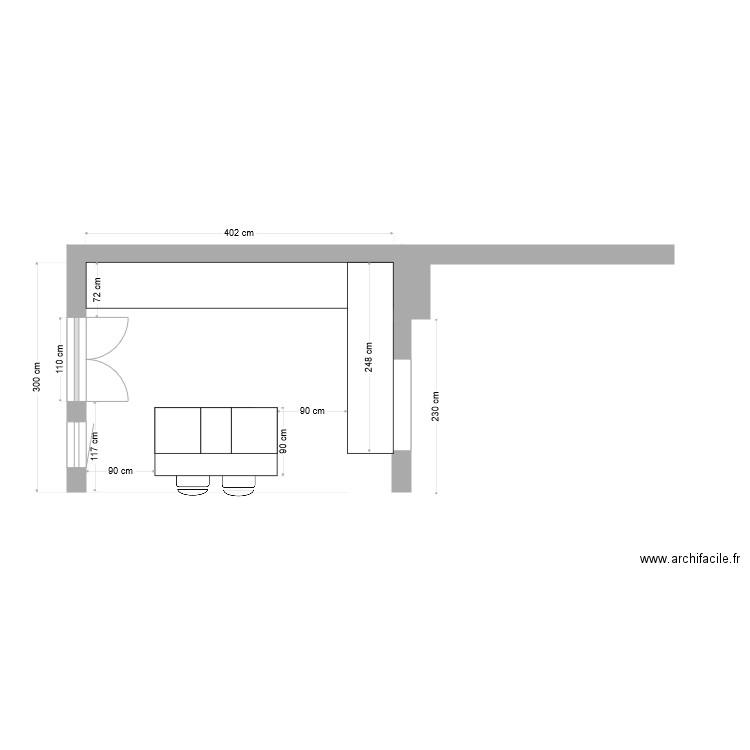 marie adélaide. Plan de 0 pièce et 0 m2