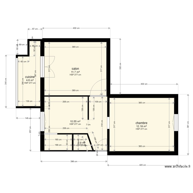 plan appartement Vanves. Plan de 0 pièce et 0 m2