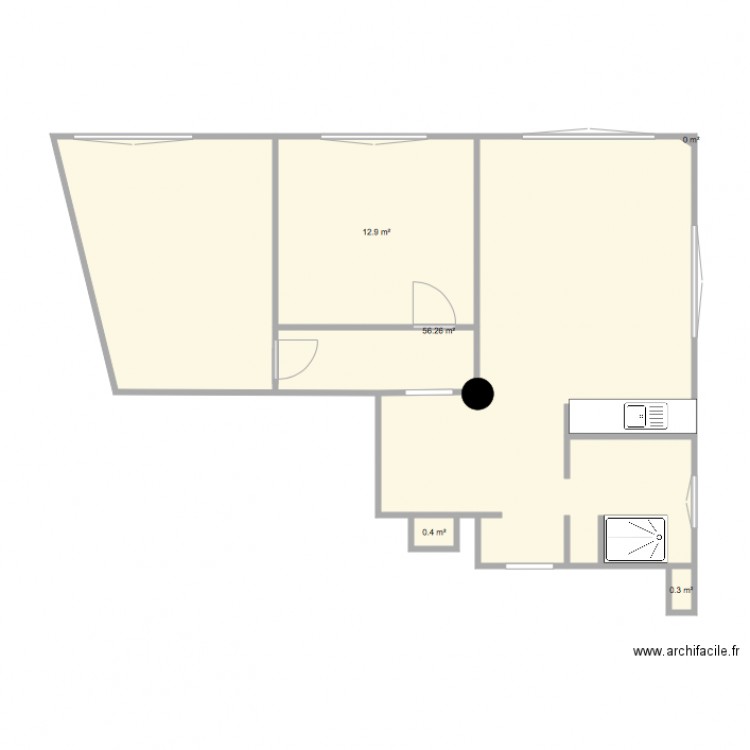 Logement gardien. Plan de 0 pièce et 0 m2