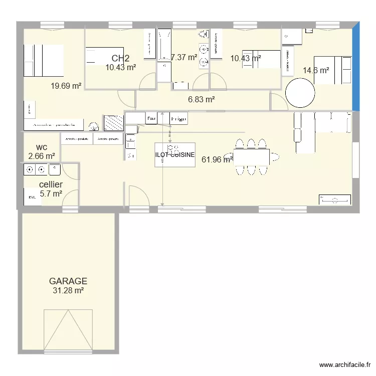 maison epilobes espace bureau. Plan de maison epilobes espace bureau. Plan de