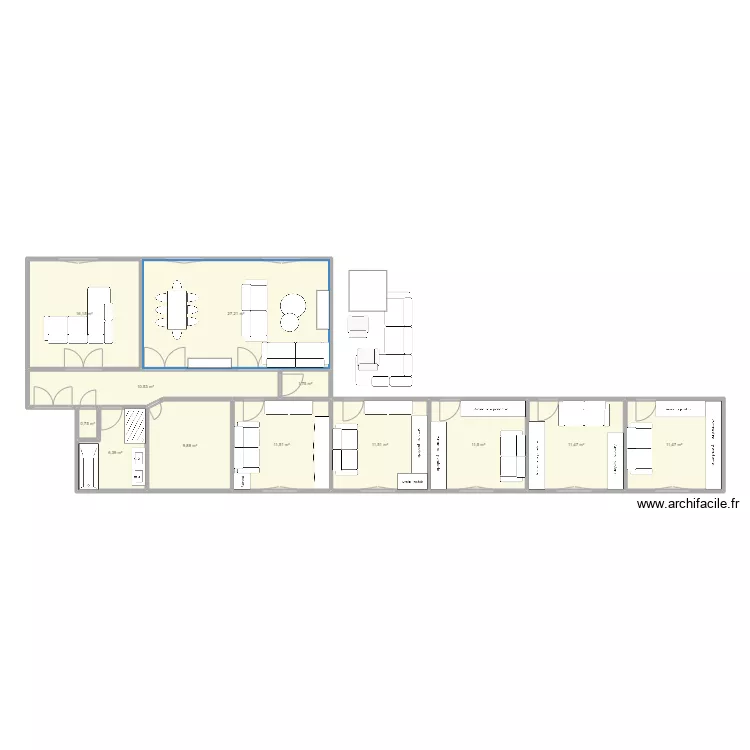 NEW YORK 3E. Plan de 