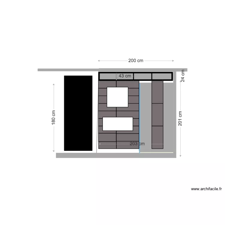 sdb verriere tisserant . Plan de 
