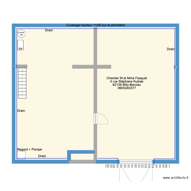 plan Fasquel. Plan de 0 pièce et 0 m2
