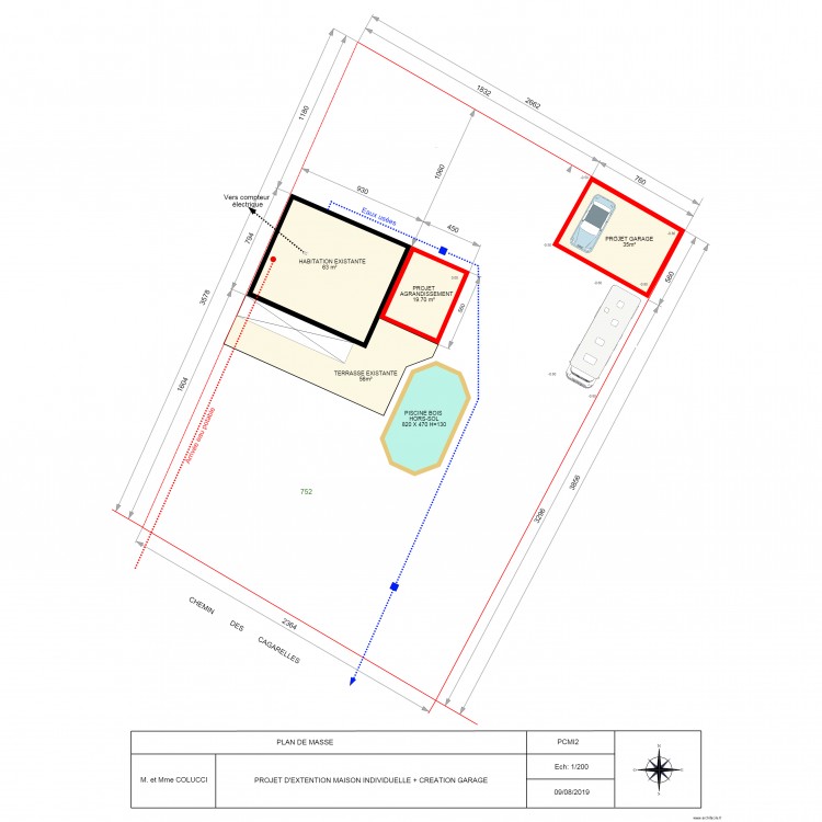 PCMI2 de travail. Plan de 0 pièce et 0 m2