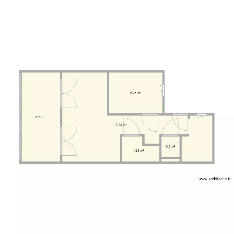 APPART BALARUC 3. Plan de APPART BALARUC 3. Plan de